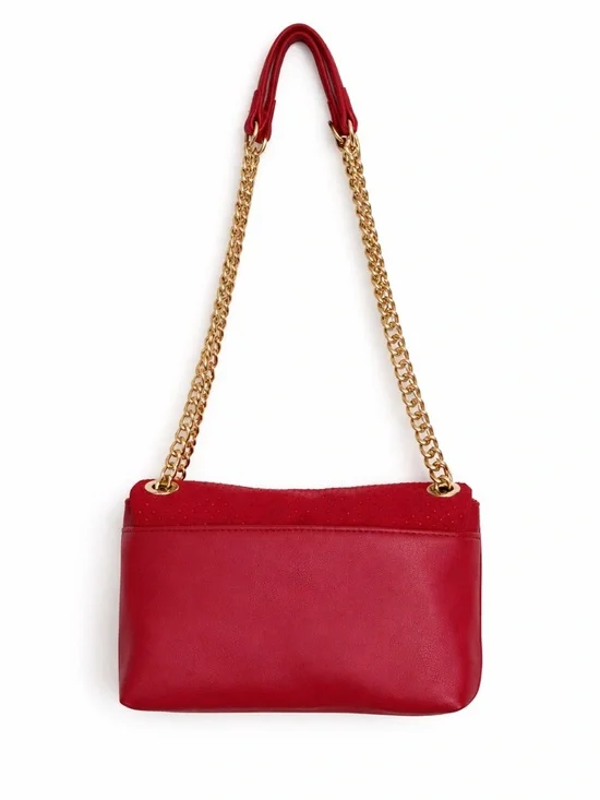 I.N.C. International Concepts Red Pepper Ajae Quilted Crossbody Bag - Picture 3 of 3